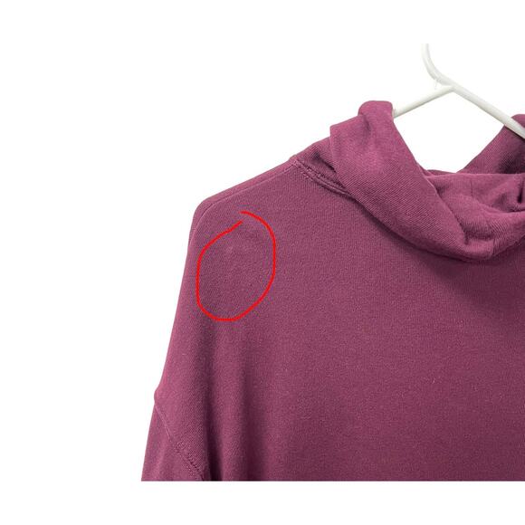AERIE Maroon Cowl Turtle Neck SZ MEDIUM - Picture 9 of 9